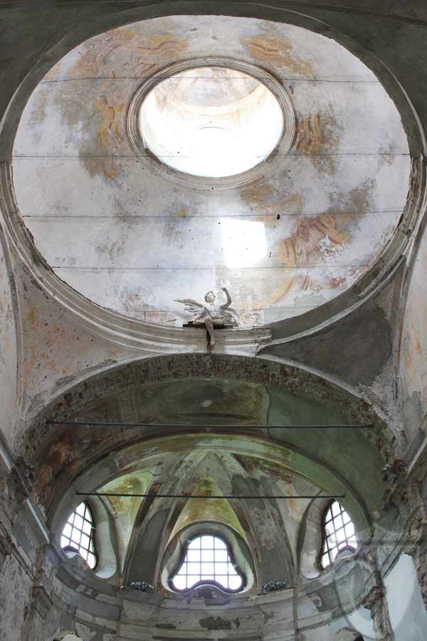 San remigio: la cupola sopra l'altare maggiore