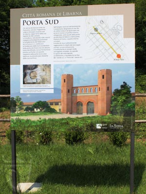 Scavi archeologici di Libarna: la Porta Sud