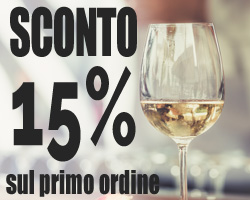 Sconto del 15% sul primo ordine di vino sfuso di qualità